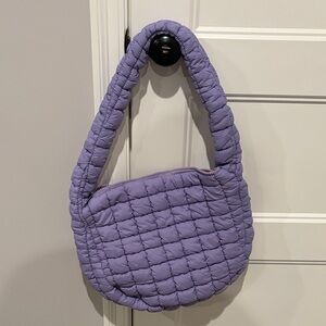 Quilted Purple Women's Bag